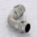 Угол пресс нержавеющая сталь Sanpress Inox VIEGA 15