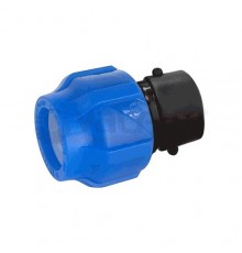 Муфта ПЭ компресс Дн40х1" ВР Ру16 VALFEX 121001240100