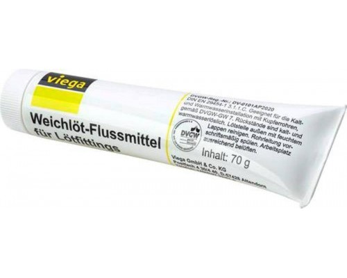 Флюс-паста VIEGA для мягкого припоя F-SW21 в тюбике 100г