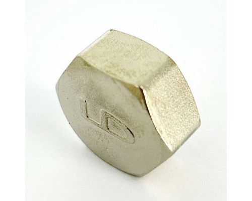 Заглушка LD В 1/2" никелированная