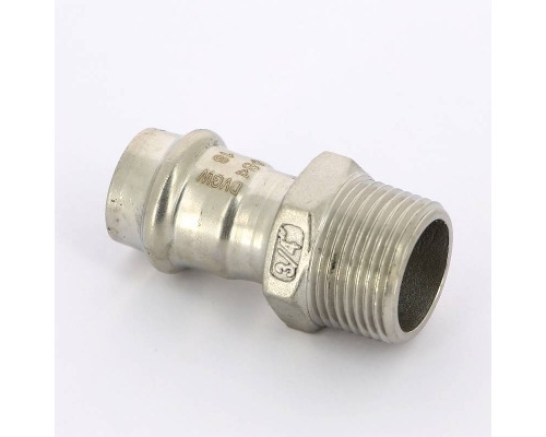 Муфта Н-пресс IBP 18 x 3/4" нерж.сталь Муфта Н-пресс IBP 18 x 3/4" нерж.сталь