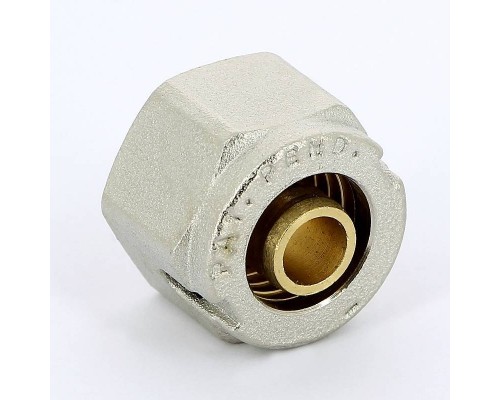 Соединитель для PEX-трубы обжим EMMETI 16х2,2(М24х19)