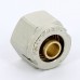 Соединитель для PEX-трубы обжим EMMETI 16х2,2(М24х19)