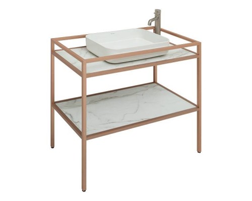 Allen Brau Liberty Консоль под раковину напольная 90 см, цвет: медь 1.33004.60 Allen Brau Liberty Консоль под раковину напольная 90 см, цвет: медь 1.33004.60