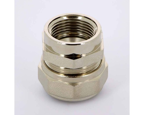 Муфта обжим-В никелированная UNI-FITT 26х3/4" Муфта обжим-В никелированная UNI-FITT 26х3/4"