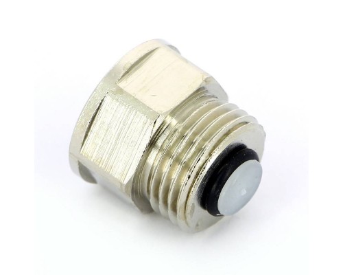 Клапан для монтажа/демонтажа вохдухоотводчика никелированный ITAP 1/2"х1/2"