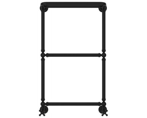 Сунержа Ренессанс Полотенцесушитель водяной 50x86h, цвет: матовый черный 31-0281-8650