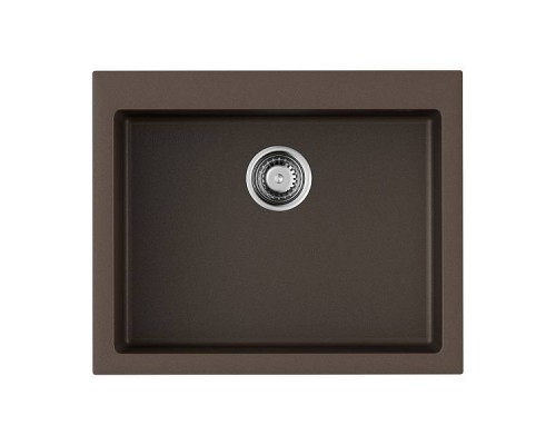 Omoikiri Bosen 61-DC Кухонная мойка Tetogranit 61x50 см, цвет: темный шоколад 4991213
