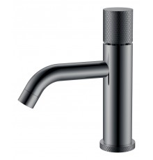 Boheme Stick Touch Смеситель для раковины длина излива 13,5 см, без дк, цвет: shine gun metall 121-SGM.2