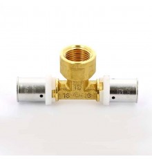 Тройник пресс-В UNI-FITT 16х1/2"х16