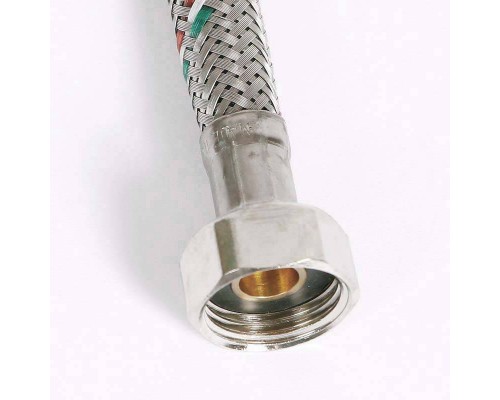Гибкая подводка для воды UNI-FITT DN 8 ВВ 1/2" 180 см оплетка из нержавеющей стали Гибкая подводка для воды UNI-FITT DN 8 ВВ 1/2" 180 см оплетка из нержавеющей стали