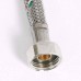 Гибкая подводка для воды UNI-FITT DN 8 ВВ 1/2" 180 см оплетка из нержавеющей стали