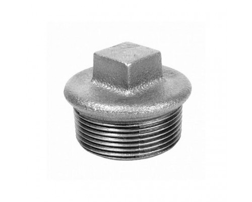 Заглушка чуг оц Ду25 (1") НР Fittex PLUS