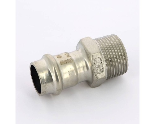 Муфта Н-пресс IBP 18 x 3/4" нерж.сталь Муфта Н-пресс IBP 18 x 3/4" нерж.сталь