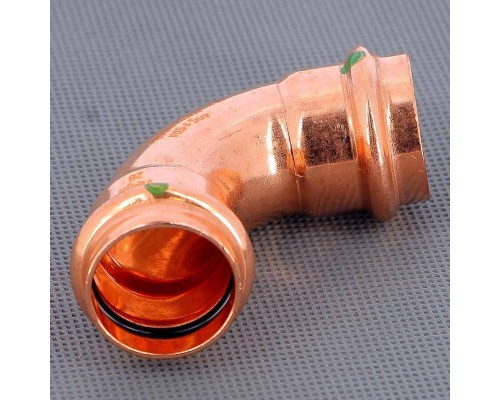 Угол пресс медь Profipress с SC-Contur VIEGA 28