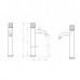 Boheme Stick Смеситель для раковины, цвет: black 122-BB.2