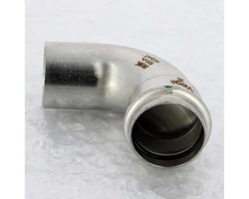 Угол-вставка пресс нержавеющая сталь Sanpress Inox VIEGA 35 Угол-вставка пресс нержавеющая сталь Sanpress Inox VIEGA 35
