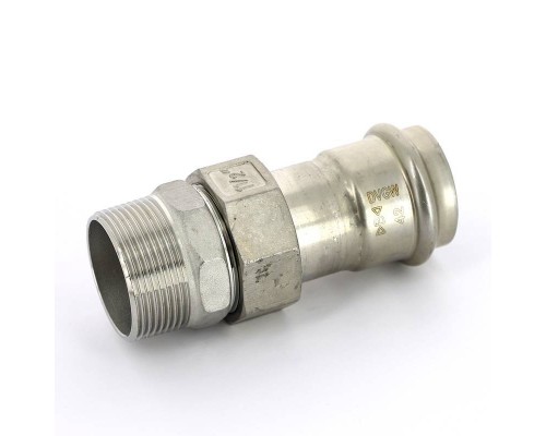 Муфта разборная Н-пресс IBP 42 x 1 1/2" нерж.сталь Муфта разборная Н-пресс IBP 42 x 1 1/2" нерж.сталь