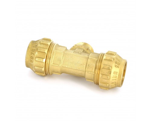 Тройник обжим-Н TIEMME 25х3/4"х25