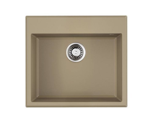 Omoikiri Tedori 57-CH Кухонная мойка Tetogranit 57x51 см, цвет: шампань 4993985