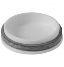 Заглушка D50мм под компрессионное соединение; цвет-белый