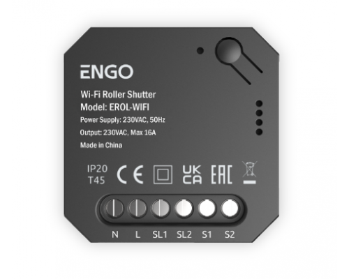 Реле ENGO WIFI, 2-х канальное