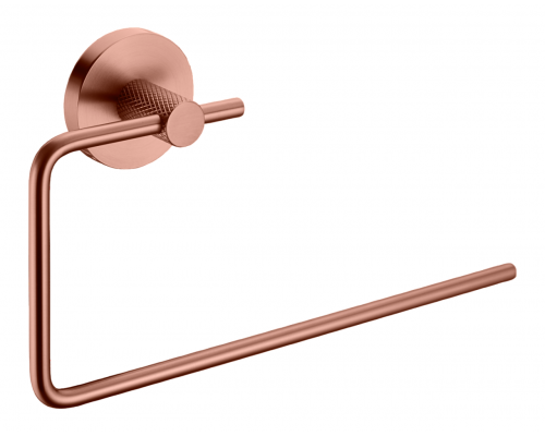 Boheme Uno Полотенцедержатель 25 см, подвесной, цвет: copper brushed 10975-CB