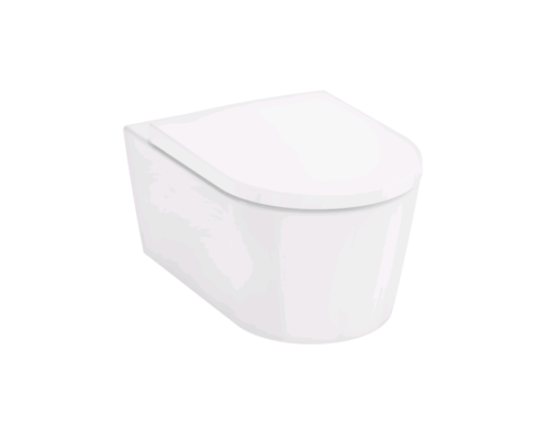 Унитаз, Hansgrohe, EluPura Original S, подвесной, шгв 360-540-320, цвет-белый