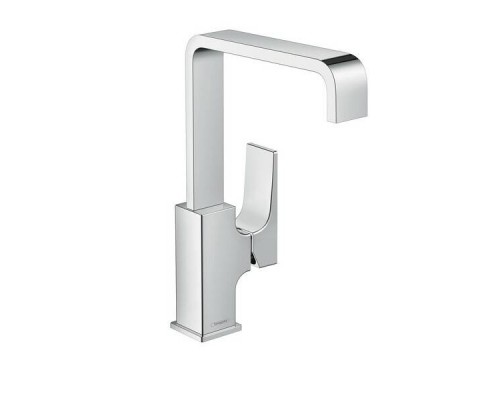 Смеситель для раковины, Hansgrohe, Metropol, цвет-хром