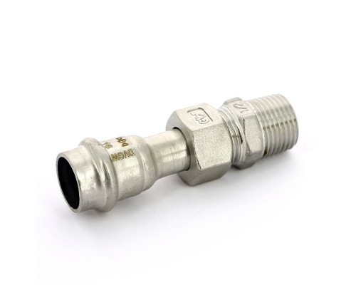 Муфта разборная Н-пресс IBP 18 x 1/2" нерж.сталь Муфта разборная Н-пресс IBP 18 x 1/2" нерж.сталь