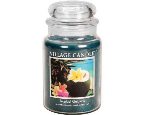 Декоративная свеча Village Candle Тропический остров (602 грамм)