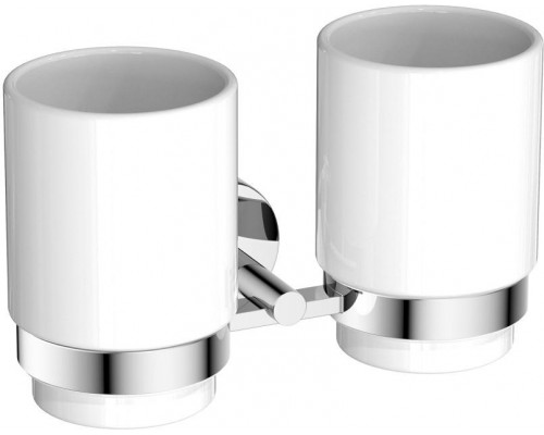 AQ4617CR БЕТТА стакан с держателем двойной AQ4617CR