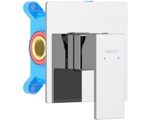 AQ1666CR ЛИБРА смеситель для душа 1 режим (внешняя и скрытая часть) AQ1666CR