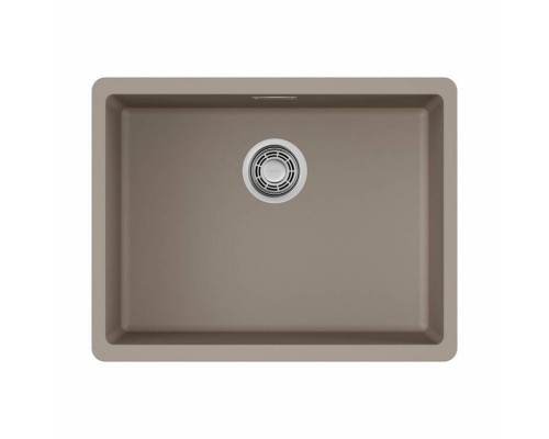 Мойка, OMOIKIRI, Kata, шгв 540-420-220, отверстия для смесителя-отсутствуют, цвет-бежевый