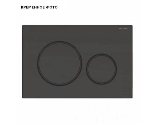 Кнопка смыва Geberit Sigma20, черный, черный матовый