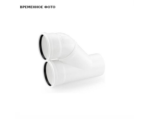 Отвод 110 х 110, параллельный, RAUPIANO PLUS