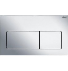 773717 Prevista Панель смыва для унитазов Visign for Life 5, пластик, хром, модель 8601.1 773717