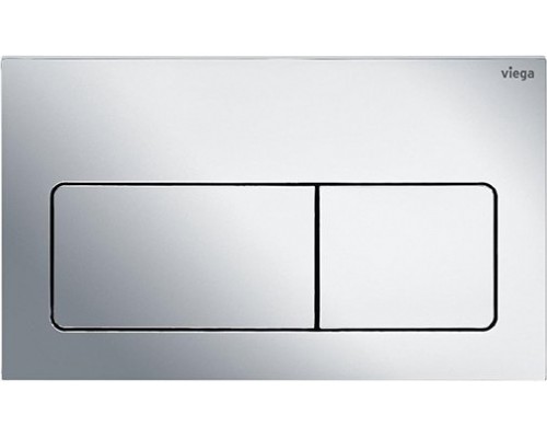 773717 Prevista Панель смыва для унитазов Visign for Life 5, пластик, хром, модель 8601.1 773717