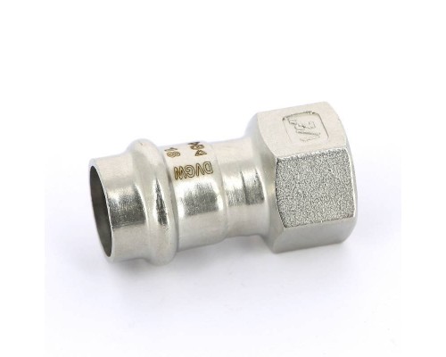 Муфта В-пресс IBP 18 x 1/2" нерж.сталь Муфта В-пресс IBP 18 x 1/2" нерж.сталь