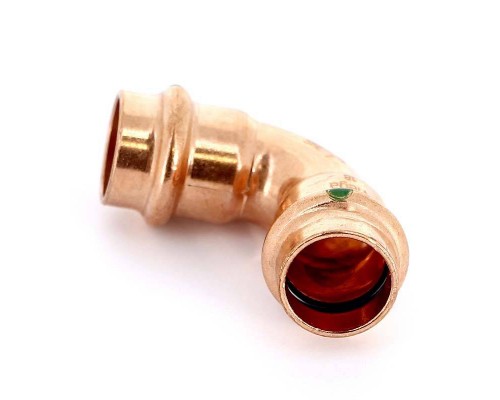 Угол пресс медь Profipress с SC-Contur VIEGA 18