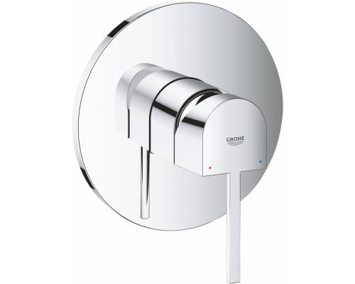 24059003 Plus Смеситель однорычажный для душа, круглая розетка, хром 24059003