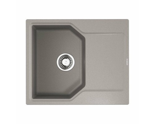 Мойка, OMOIKIRI, Yonaka, шгв 615-510-210, отверстия для смесителя-4 промаркированных, цвет-Leningrad grey