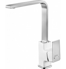 104818123EX TIERA смеситель для кухни белый /хром 104818123EX