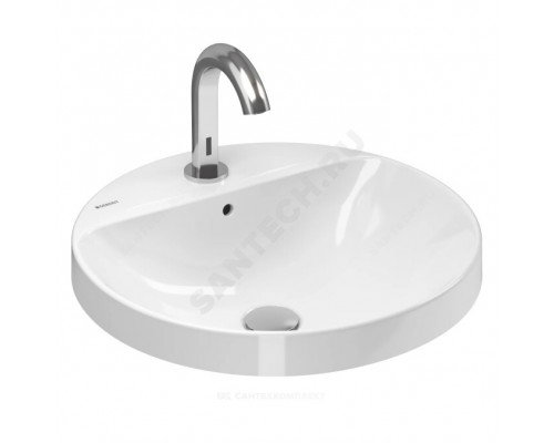 Умывальник меб VariForm 55 2/вел 1/отв б/к Geberit 500.720.01.2