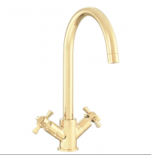 102808488EX QUADRILLE смеситель для кухни, золото 102808488EX