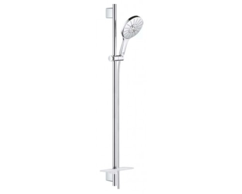 26594000 RainShower SmartActive 150 Душевой гарнитур III, душевая штанга 900 мм, шланг 1750 мм, 9,5 л/мин, полочка, хром 26594000