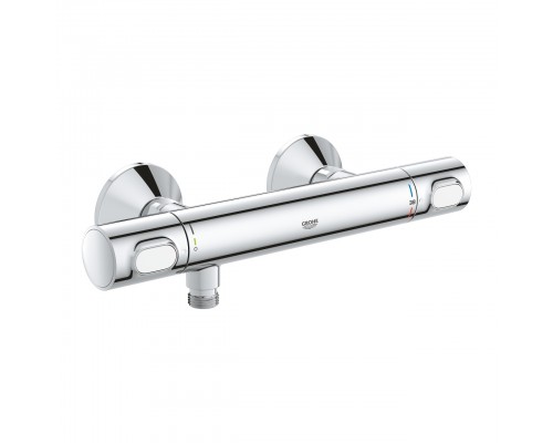 34793000 Grohtherm Термостатический смеситель для душа1/2, настенный монтаж, хром 34793000