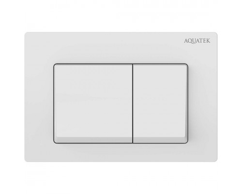 TDI-0000004 (010A) Панель смыва Small Белая глянец (клавиши квадрат) для INS-0000018 с верхней кнопкой смыва TDI-0000004