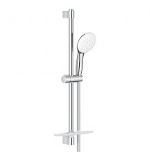 27927003 Tempesta 110 Душевой гарнитур, 3 режима струи, душевая штанга 600 мм, шланг 1750 мм, полочка, 13,5 л/мин, хром (замена 27927001) 27927003