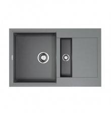 Omoikiri Sakaime 78-2-GR Кухонная мойка Tetogranit 78x50 см, цвет: leningrad grey 4993559